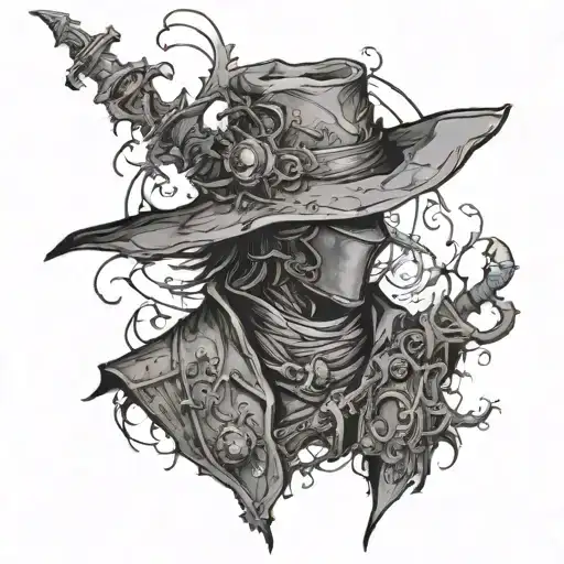 Bloodborne tattoo design idea