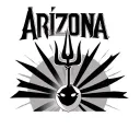 arizona state flag, sun, devil with trident, 602 tattoo design idea