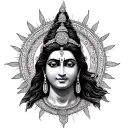 Aham Brahmasmi tattoo design idea