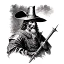 Don Quixote tattoo design idea