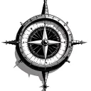 Aviation Compass tattoo design idea