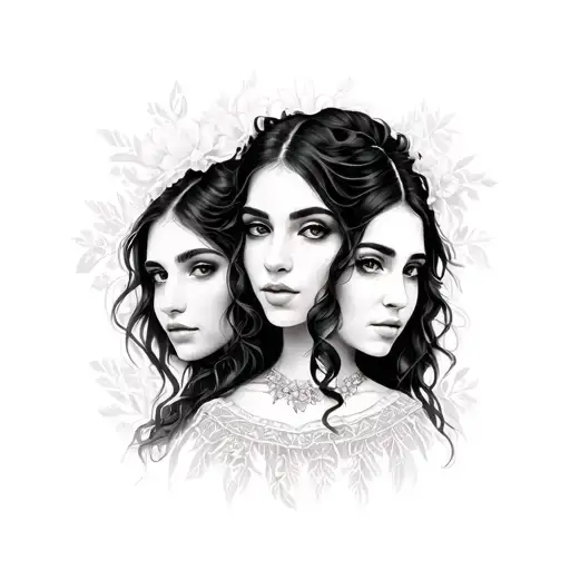 Three Sisters tattoo design idea