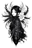 Juuzou stitches tattoo design idea