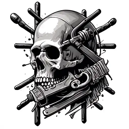 Prison tattoo design idea