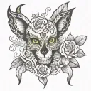 deaf tattoo design idea