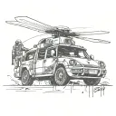 911 tattoo design idea