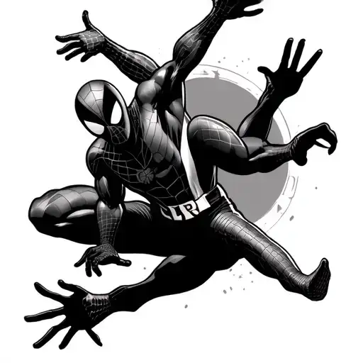 miles morales leap of faith tattoo design idea