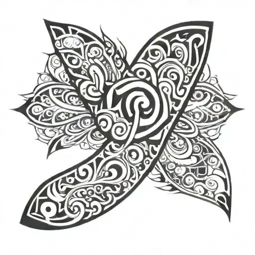 maori arm sleeve tattoo design idea