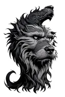 cerberus tattoo design idea