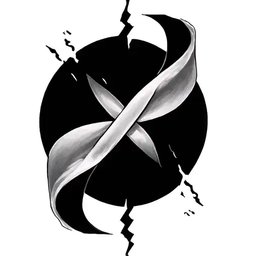 Unfinished Circle / Broken Infinity	•	A bond that wasn’t always honored but still eternal in its own way tattoo design idea