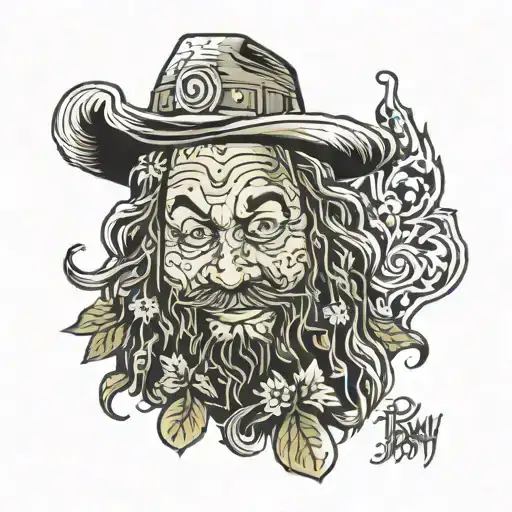 Bray Wyatt Firefly Logo tattoo design idea
