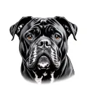 Cane Corso tattoo design idea