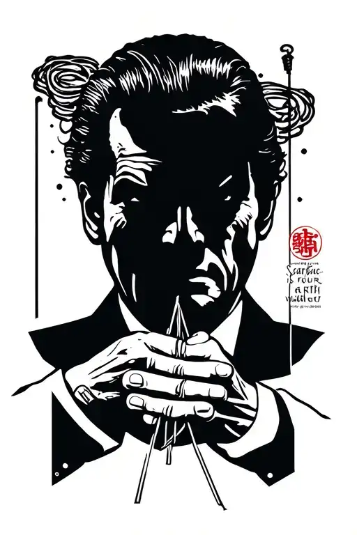 godfather logo Scarface the world is yours hands pulling strings of the earth tattoo design idea