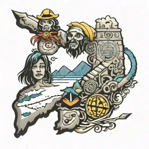 Germany Okinawa Texas New Mexico alaska tattoo design idea