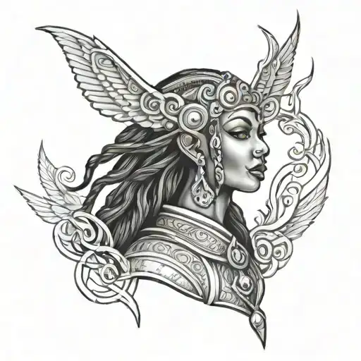 Shango Orisha tattoo design idea