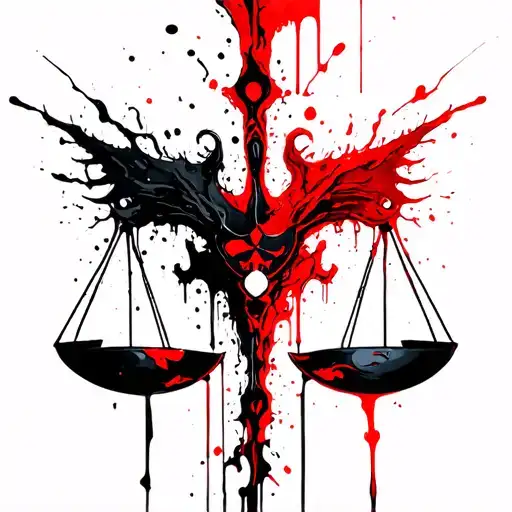 Libra And Cancer tattoo design idea