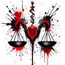 Libra And Cancer tattoo design idea