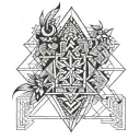 jack of all trades master of none tattoo design idea