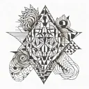 jack of all trades master of none tattoo design idea