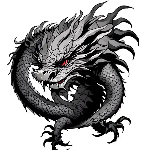 Shenron tattoo design idea