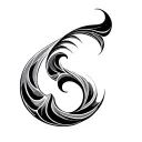 Filler Wave Patterns tattoo design idea