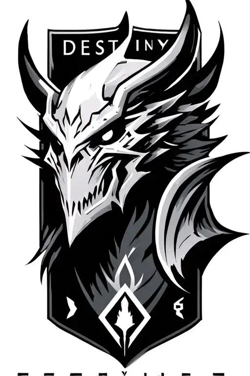 destiny 2 titan warlock hunter logos tattoo design idea