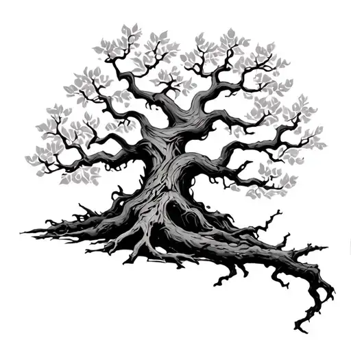 Poison Tree tattoo design idea