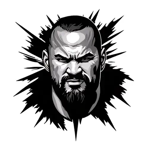 wwe tattoo design idea