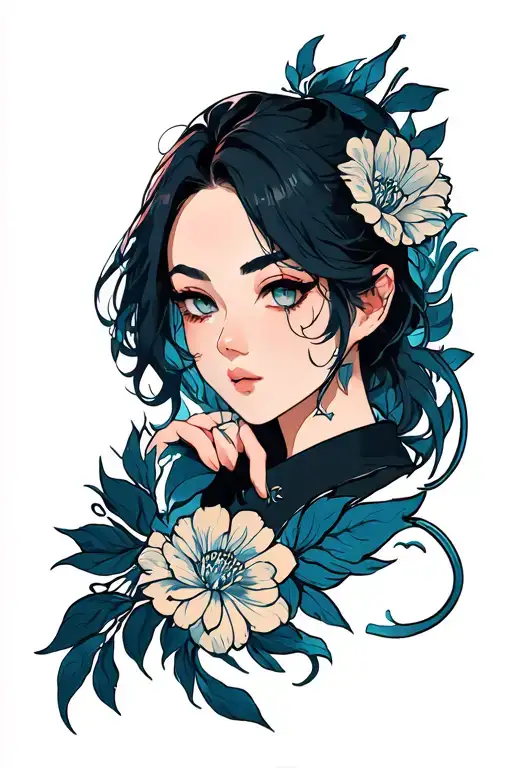 Medium sized inner forearm tattoo design idea