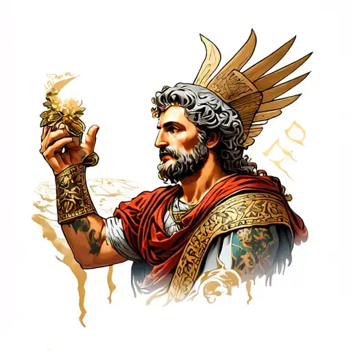 Constantine the great tattoo design idea