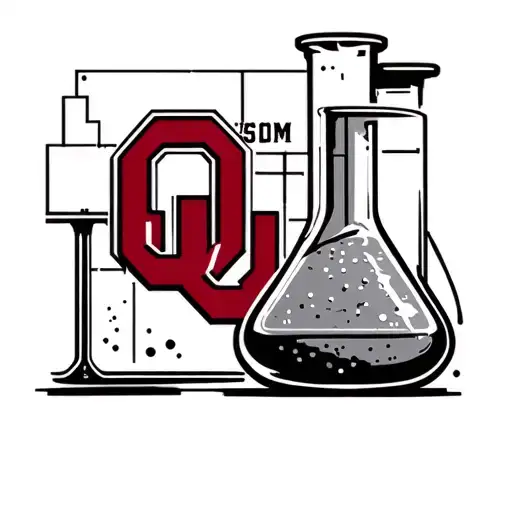 chemistry and university of Oklahoma Sooners tattoo design idea