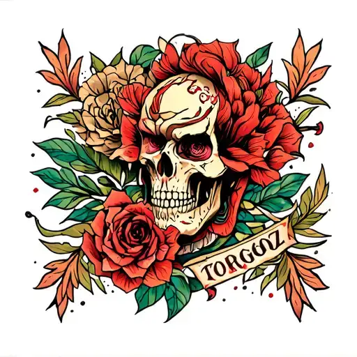 Torogoz tattoo design idea