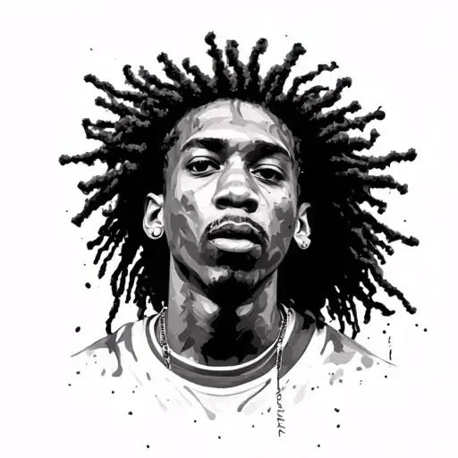 Basquiat style tattoo tattoo design idea