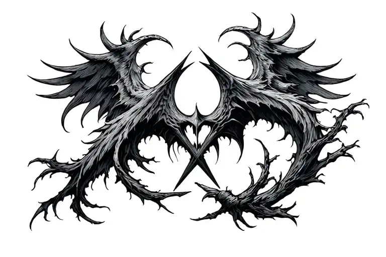 supernatural anti possession symbol tattoo design idea