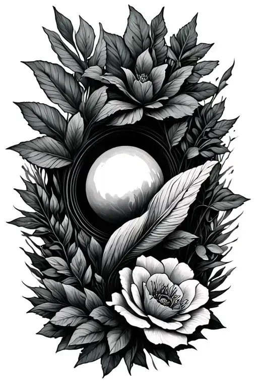 nature tattoo design idea