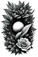 nature tattoo design idea