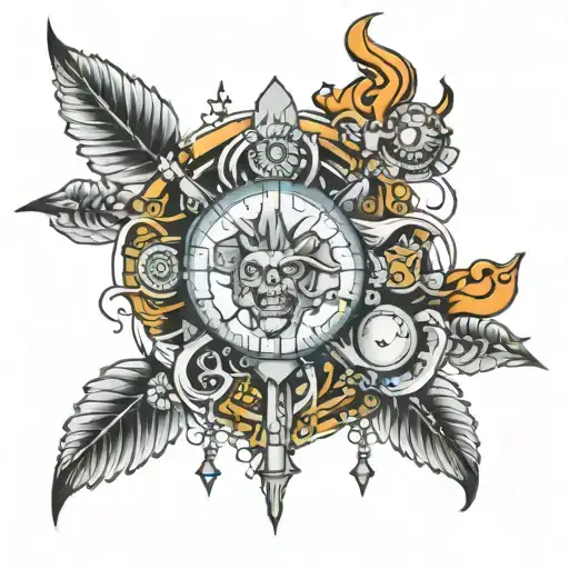 electrical engineering tattoo design idea