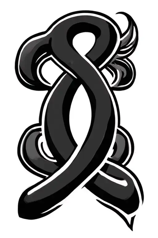 uncle symbol intertwined tattoo design idea