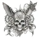 I am the one thing in life I can control tattoo design idea