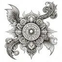 I am the one thing in life I can control tattoo design idea