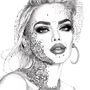 Lady Gaga tattoo design idea