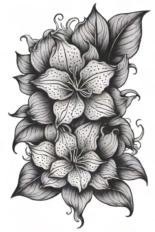 violet flower tattoo design tattoo design idea