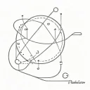 physics equation merging tattoo design idea