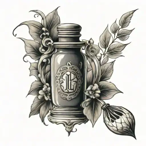 lucky 13 Felix felicis potion  lucky penny tattoo design idea