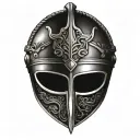 Anicent roman helmet with spqr below it tattoo design idea