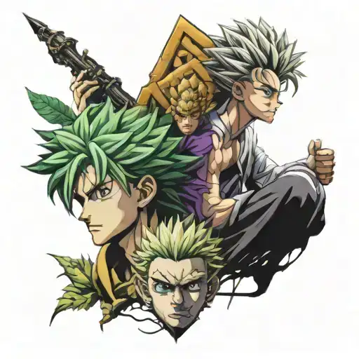 hunter x hunter x hunter tattoo design idea