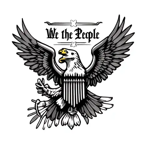 2nd amendment we the people tattoo design idea