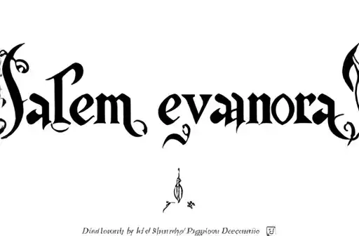 "Salem evanora" tattoo design idea