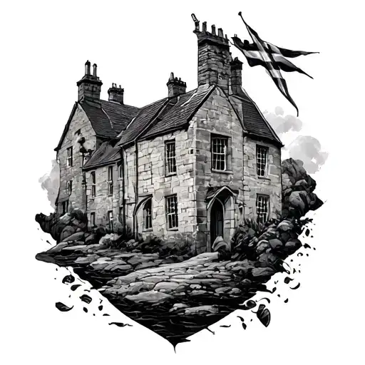 Cianalas - longing for scottish homeland tattoo design idea