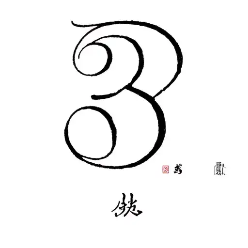 Japanese + number 3 + brothers +family + Minakata + Comparán + bond tattoo design idea